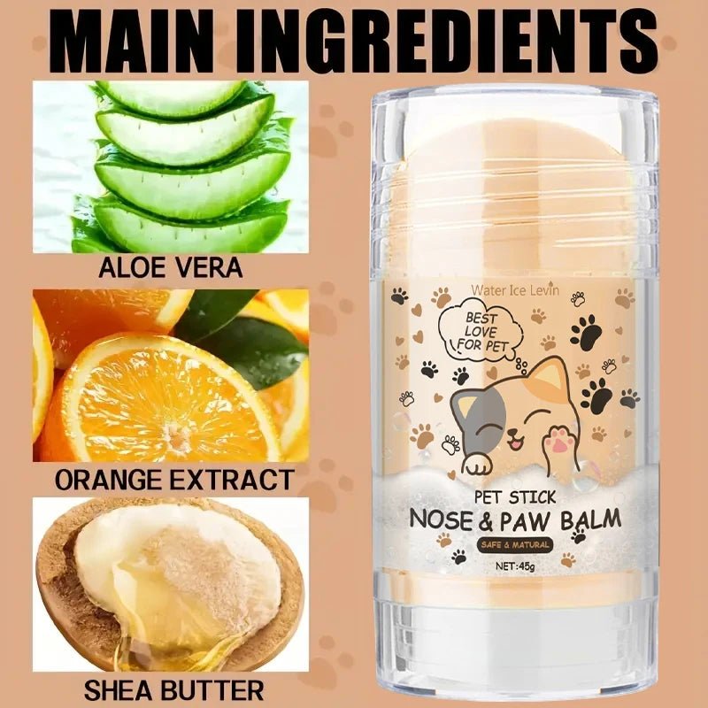 Dog Nose and Paw Balm Dog Paw Cream Cats Dogs Paw Protector Cream Pet Feet Moisturizer Pet Crack Feet Repair Pet Accessories - ks - store