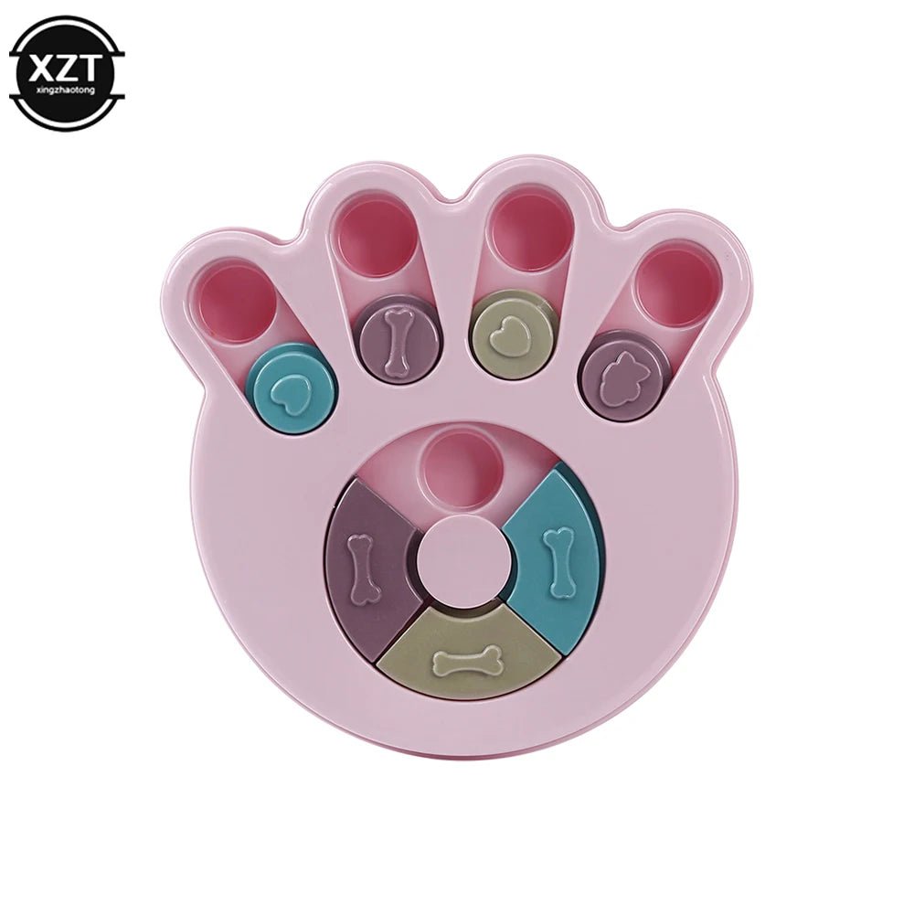 Pet Dog Puzzle Toys Slow Feeder Interactive Increase Puppy IQ Food Dispenser Slowly Eating NonSlip Bowl Cat Dogs Training Game - ks - store